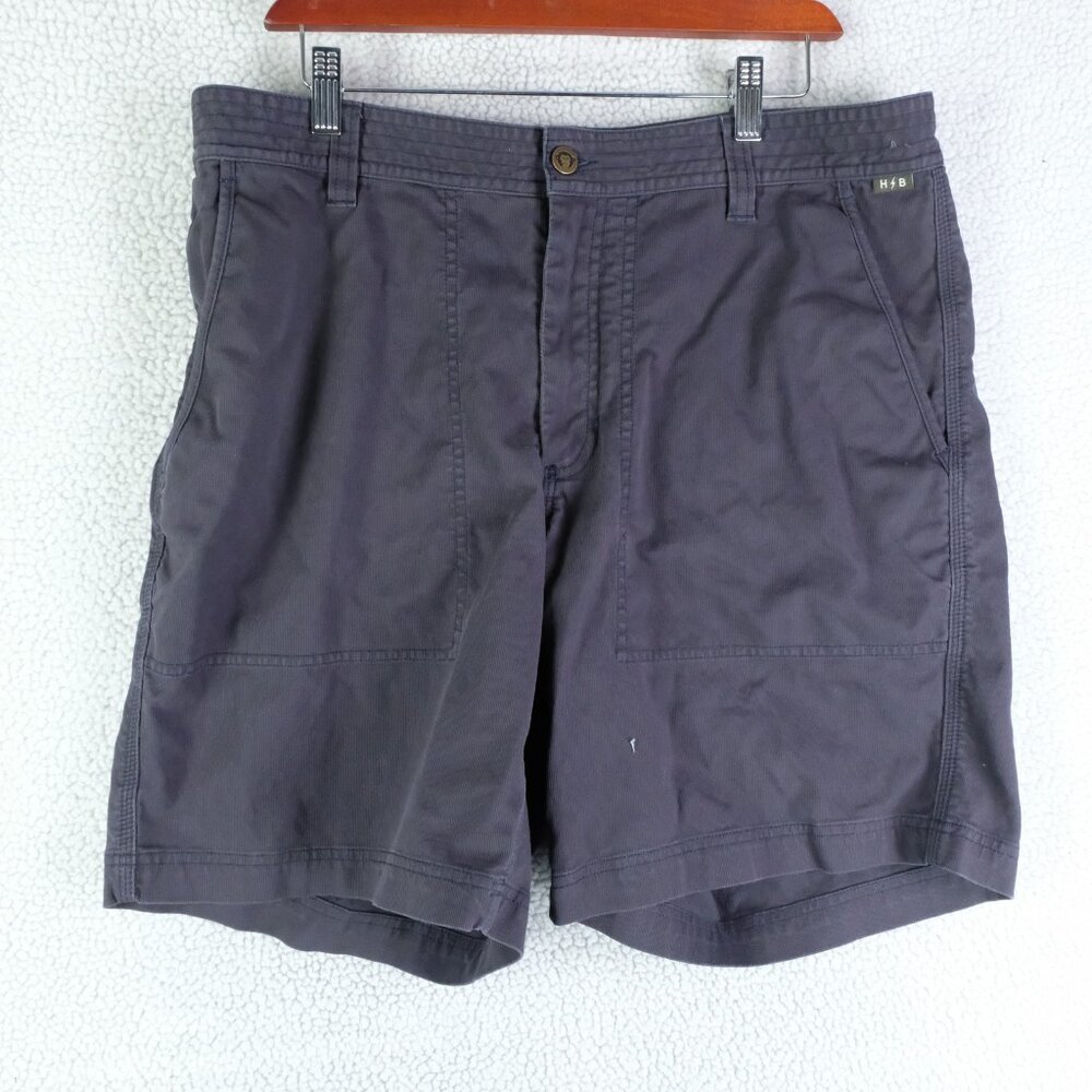 Howler Bros Clarksville Walk Shorts Mens 36 Gray Stretch Cotton Casual Outdoor